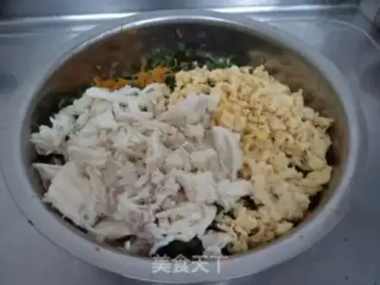Make Crab casserole dumplings step 7