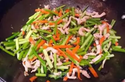 Make Garlic fried meat step 9