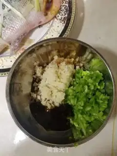 Make Garlic mackerel steamed herring step 4