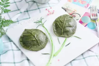 Make Vegetable leaves step 10