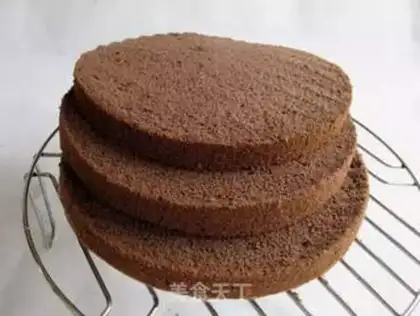 Make Black forest cake step 16