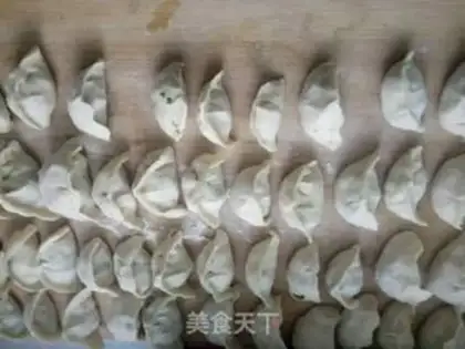 Make Celery pork dumplings step 10