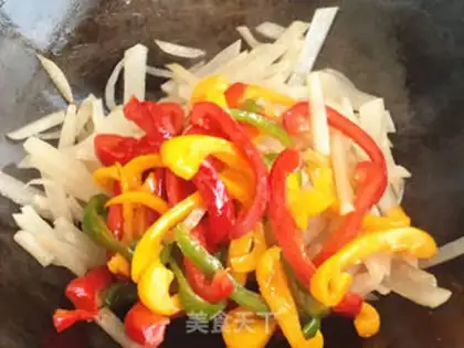 Make Pire radish step 5