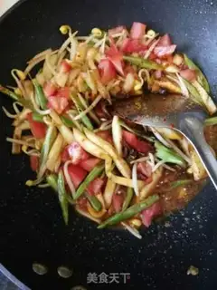 Make Cheese bean noodle step 5