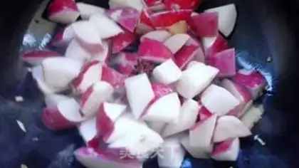 Make Soy sauce and radish step 3