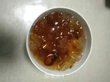 Make Peach and cream tea step 1