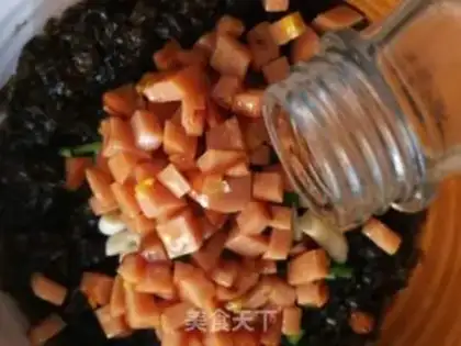 Make Onions of ham step 5