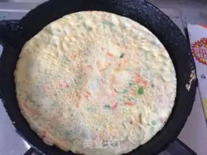 Make Carrot onion pancakes step 6