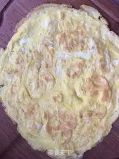 Make Egg rice rolls step 4