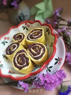 Make Egg rice rolls step 9