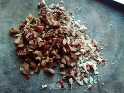 Make Red sugar oatmeal step 1