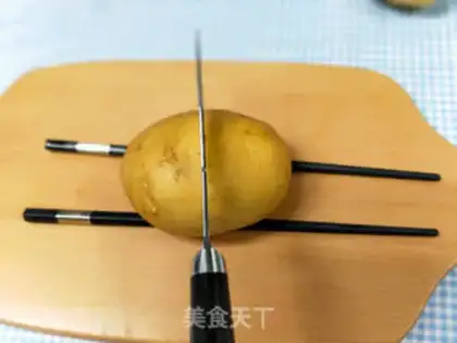 Make Eel organ potatoes step 2