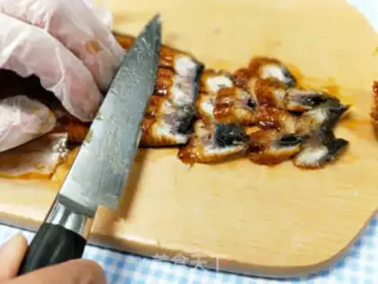 Make Eel organ potatoes step 4