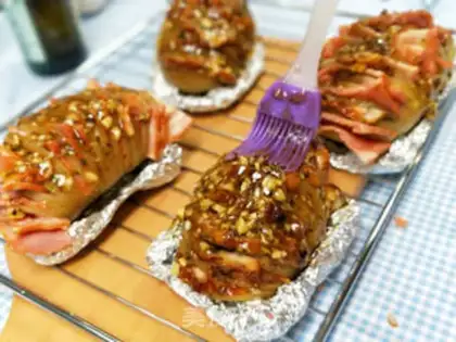 Make Eel organ potatoes step 7