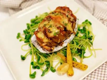 Make Eel organ potatoes step 9