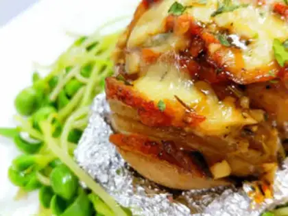 Make Eel organ potatoes step 10