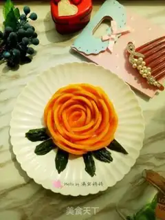 Make Mango flowers step 3