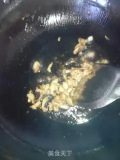 Make Pumpkin fried meat step 3