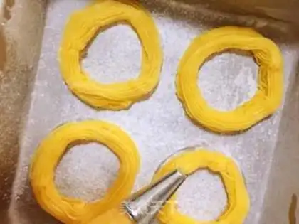 Make Strawberry puffs step 9