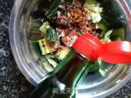 Make Shoot the cucumber step 6