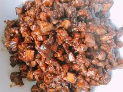 Make A meat bag with mushroom sauce step 4