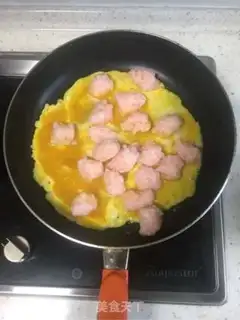 Make Egg shrimp step 1