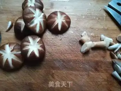 Make Mushroom oil step 1