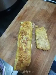 Make Egg bun step 1