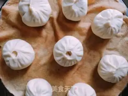 Make A meat bag with mushroom sauce step 10