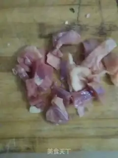 Make Chicken leg mushrooms step 1