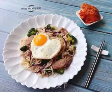 Make ♪ Time sausage fried rice powder ♪ step 10