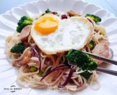 Make ♪ Time sausage fried rice powder ♪ step 14