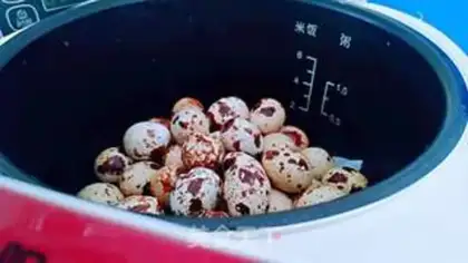 Make Quail eggs step 3