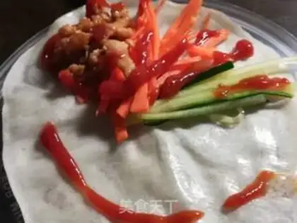 Make The dumpling skins are super hotcakes step 14