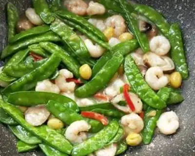 Make Dutch soybean shrimp step 16