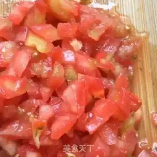 Make Tomato egg varnish step 1