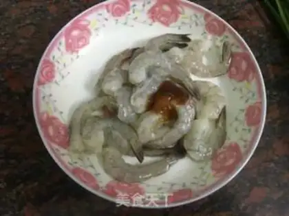 Make Shrimp sprouts step 1