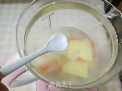 Make Quasi cod congee step 11