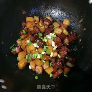 Make Potato red meat step 8