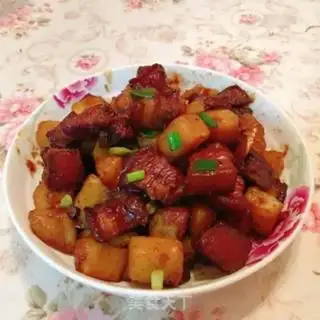 Make Potato red meat step 9