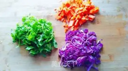 Make Color noodles step 0