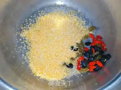 Make Almond congee step 2