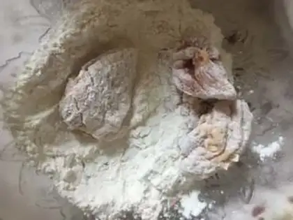 Make Korean fried chicken step 2