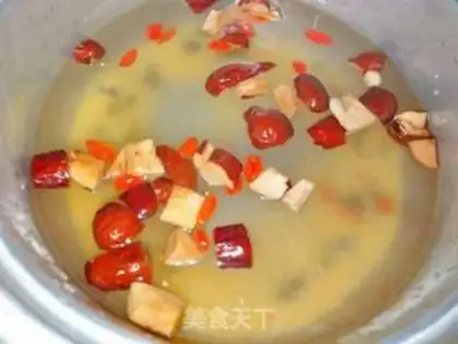 Make Almond congee step 5