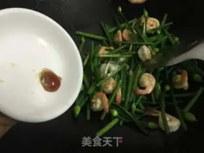 Make Shrimp sprouts step 7