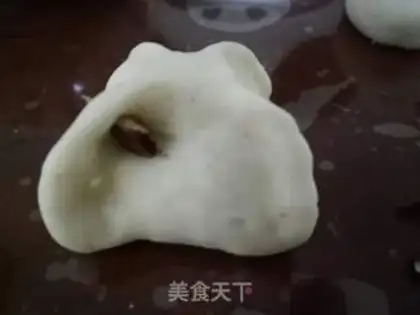 Make The date buns step 4