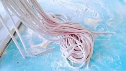 Make Color noodles step 10