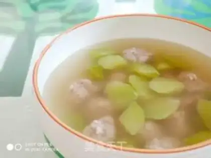 Make Porkball soup step 1