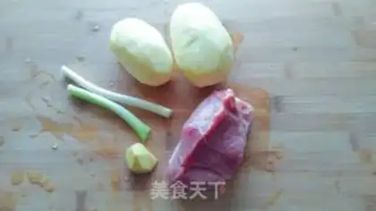 Make Potato meat step 0
