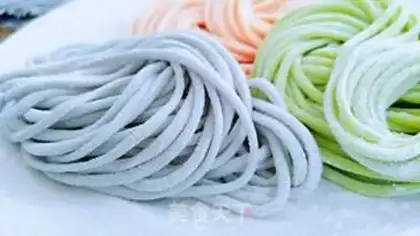 Make Color noodles step 14